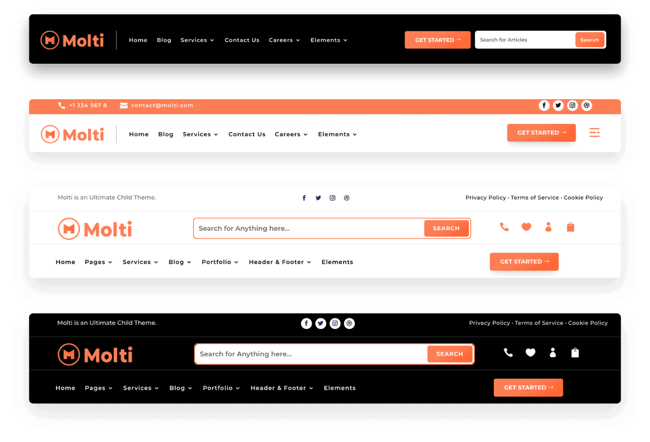 Header Designs